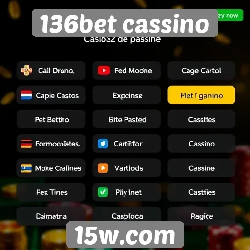 Métodos de pagamento disponíveis no 136bet cassino
